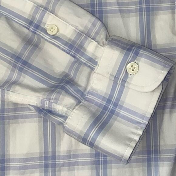 FAHERTY $158 Movement Shirt - Iris River Plaid. XXL EUC - Picture 12 of 16